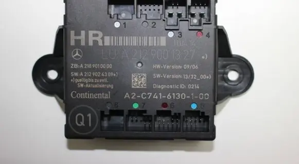Mercedes-Benz E W212 Door control unit/module A2129001327