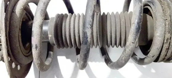 Front coil spring