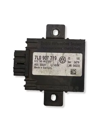 Volkswagen Touareg I Alarm control unit/module 7L0907719 510190351 H04S0020