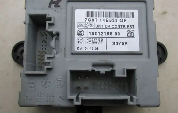 Volvo V70 Door control unit/module 7G9T14B533GF