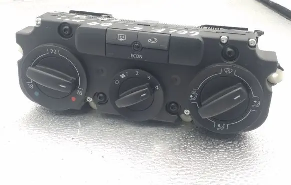 Volkswagen Golf V Climate control unit 537011CF 00042699