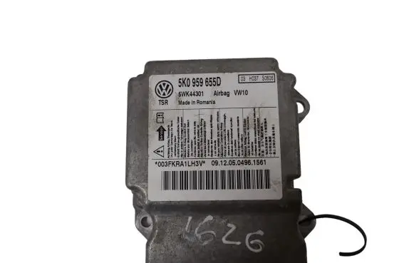 Volkswagen Golf VI Airbag control unit/module 9K0959655D