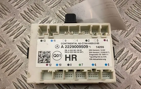 Mercedes-Benz S W222 Door control unit/module A2229009509