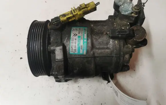 Peugeot 607 Air conditioning (A/C) compressor (pump) 9650985580 R134A