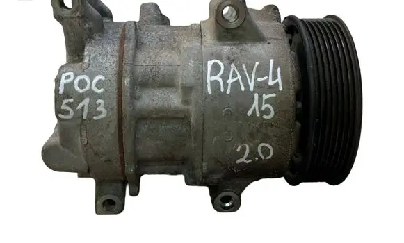 Toyota RAV 4 (XA40) Air conditioning (A/C) compressor (pump) 4472807951 6SES14C 11R12953