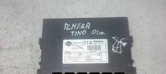 Nissan Almera Tino Engine control unit/module 5WK48512