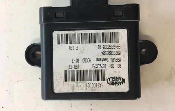 Peugeot 807 Fuel injection pump control unit/module 09733009904
