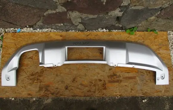 Audi Q2 - Rear bumper lower part trim 81A807521J