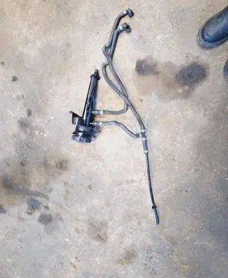 BMW 7 F01 F02 F03 F04 Oil fill pipe 17137578663 757866303
