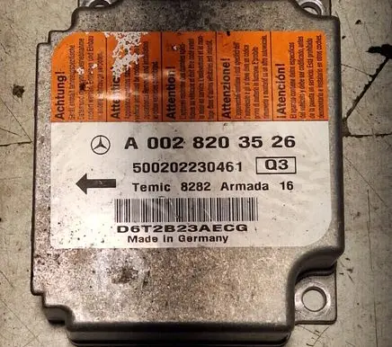 Mercedes-Benz E W211 Airbag control unit/module A0028203526 500202230461 D06T2B23AECG