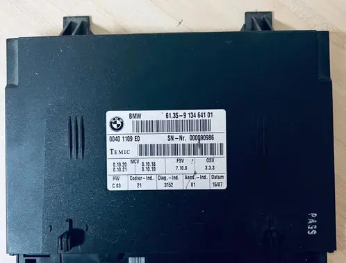 BMW 7 E65 E66 Seat control module 00401109E0 913464101