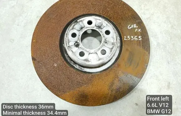 BMW 7 G11 G12 Front brake disc 6887397