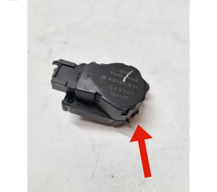 Air flap motor/actuator