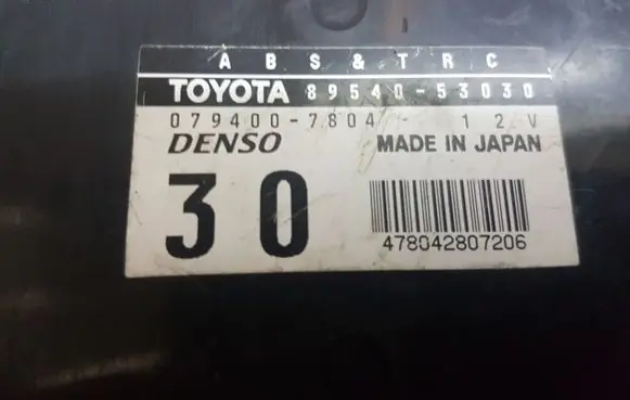 Lexus IS 200-300 ABS control unit/module 8954053030 0794007807