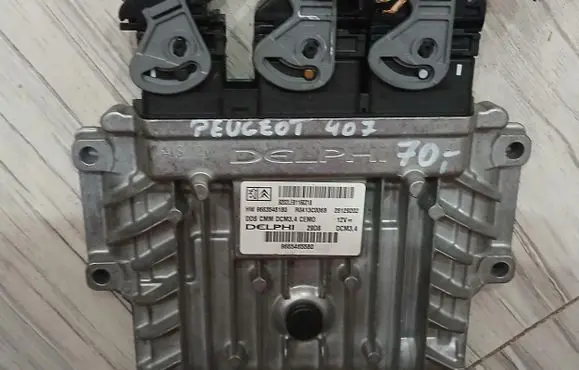 Peugeot 407 Engine control unit/module ECU 9663548180