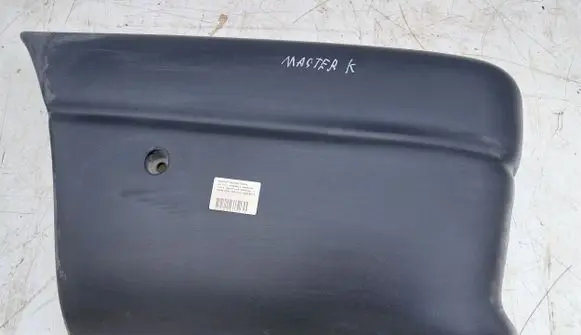Rear bumper corner part panel trim