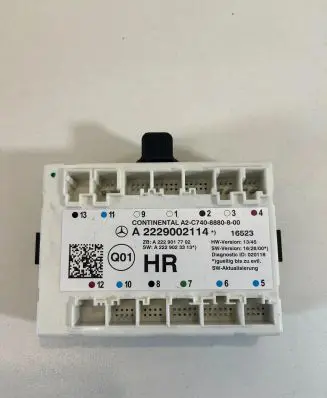 Mercedes-Benz S W222 Door control unit/module A2229002114