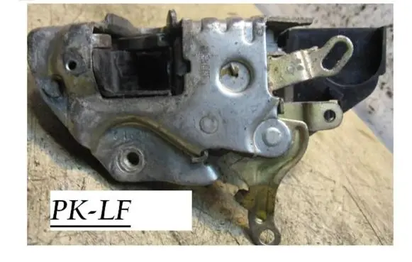 Mercedes-Benz E W124 Front door lock A1247201235