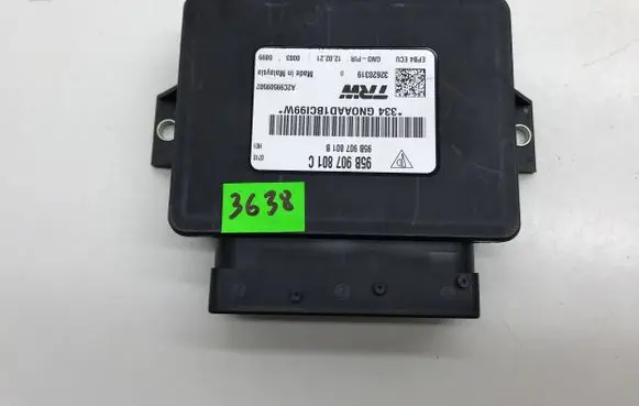 Porsche Macan (95B) Hand brake control module 95B907801C 95B907801B 32620319