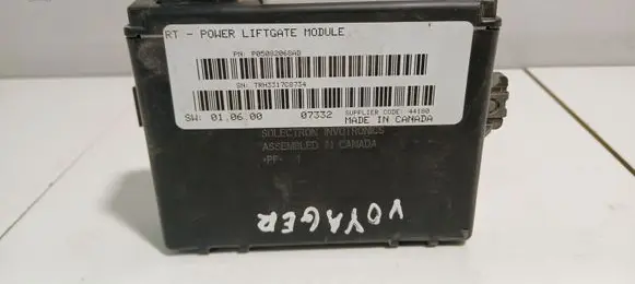 Chrysler Grand Voyager V Tailgate/trunk control unit/module P05082068AD