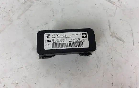 Porsche Macan (95B) ESP acceleration yaw rate sensor 95B907637E