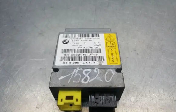 BMW 7 E65 E66 Airbag control unit/module 776922145 037075064