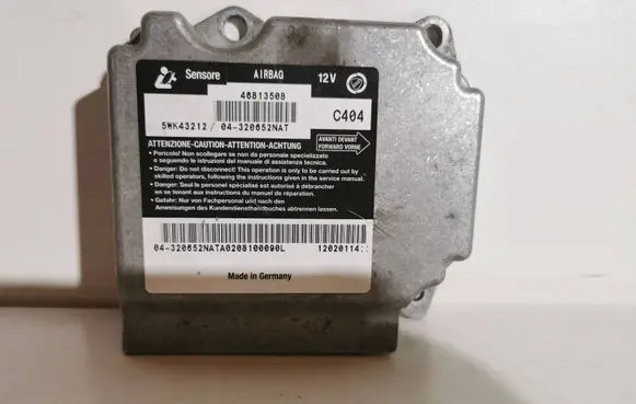 Fiat Multipla Airbag control unit/module 46813508 5WK43212 04320652NAT