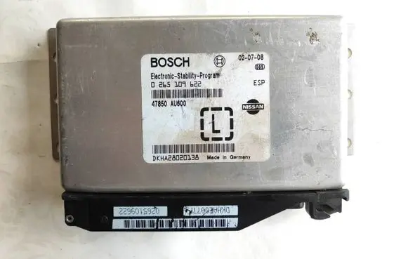 Nissan Primera ESP (stability system) control unit 0265109622 DKHA28020138 47850AU600