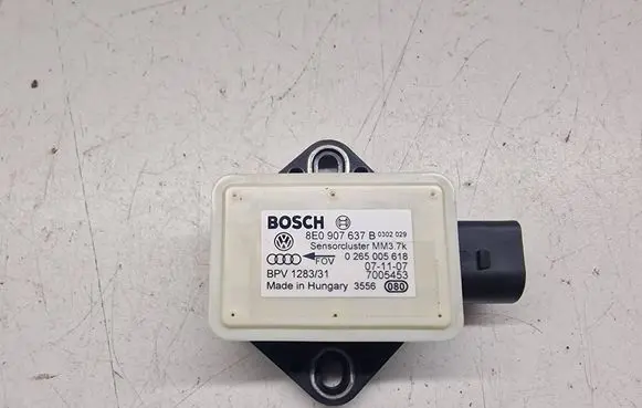 Audi A6 S6 C6 4F ESP acceleration yaw rate sensor 8E0907637B 7005453 0265005618