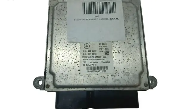Mercedes-Benz C W204 Engine control unit/module A6519004500