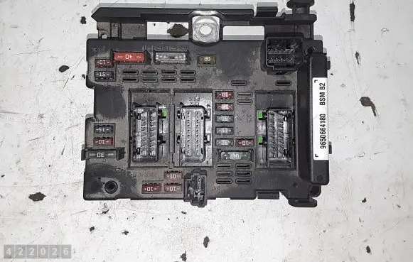 Peugeot 307 Fuse module 9650664180