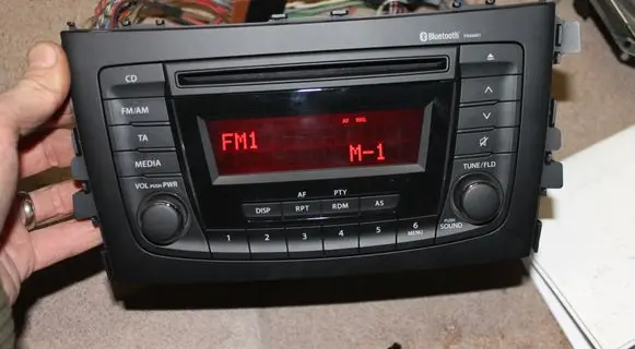 Suzuki Celerio Radio/CD/DVD/GPS head unit CQJZ93F2TT 3910184M10 76MO