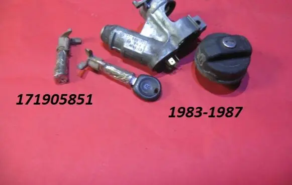 Volkswagen Golf II Ignition lock 171905851