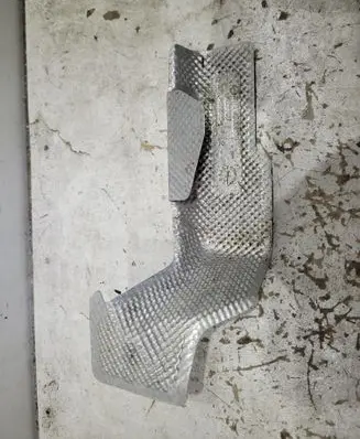 Heat shield in engine bay