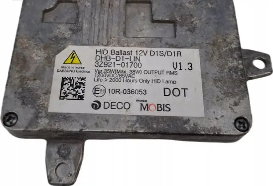 Hyundai i30 Xenon control unit/module 3Z921-01700 92190-3Z200 10R-036053