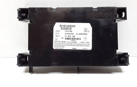 Volvo V70 Bluetooth control unit module 31310712