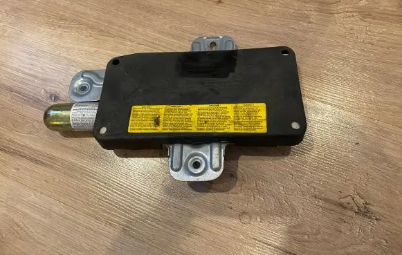 Front door airbag