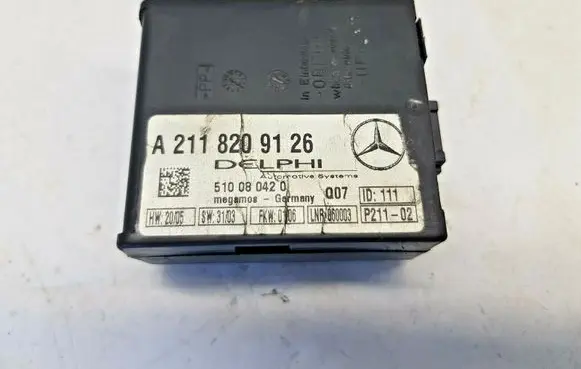 Mercedes-Benz C W203 Alarm control unit/module A2118209126