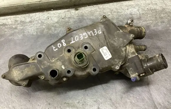 Peugeot 807 Thermostat/thermostat housing PF2C1GF45 9643093480
