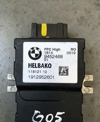 Fuel injection pump control unit/module