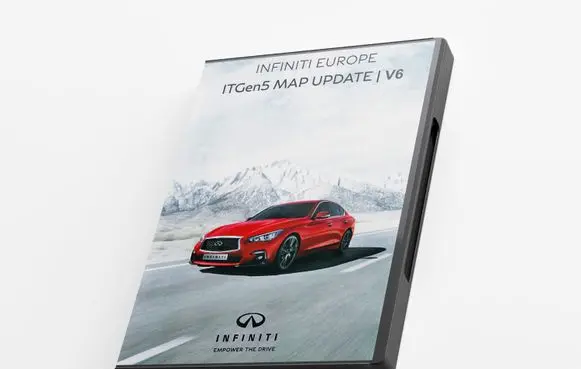 Infiniti Q60 Navigation maps CD/DVD D29CA04D0062001