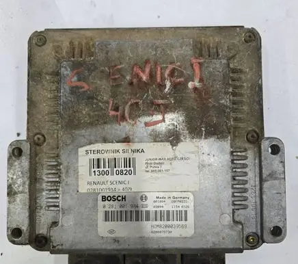Peugeot 206 Engine control unit/module 0281001934 8200078730 8200039569