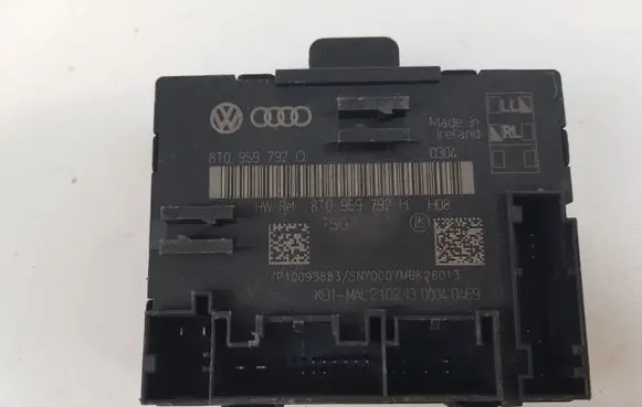 Audi A4 S4 B8 8K Door control unit/module 8T0959792Q 8T0959792H
