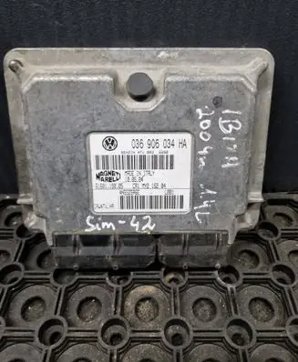 Seat Ibiza III (6L) Engine control unit/module ECU 036906034HA 4N93ZSA6E 6160115005