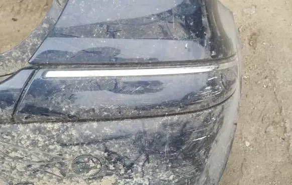 Mercedes-Benz A W168 Rear bumper trim bar molding 