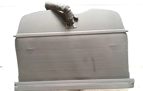 Volkswagen Touareg I Parcel shelf load cover 