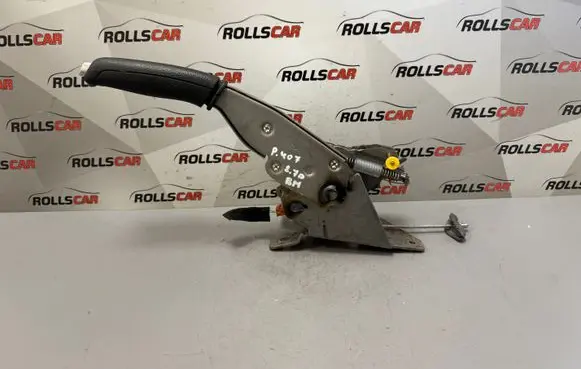 Peugeot 407 Handbrake/parking brake lever assembly 9658987377