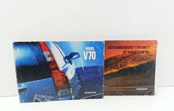 Volvo XC70 Owners service history hand book 