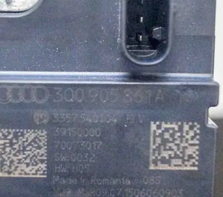 Audi A4 S4 B9 8W Other devices 3Q0905861A