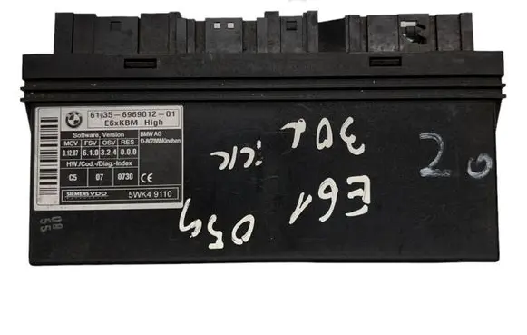 BMW 5 E60 E61 Comfort/convenience module 6969012 61356969012 5WK49110